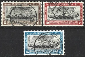 EGYPT 1926 NAVIGATION CONGRESS SET USED - Picture 1 of 1