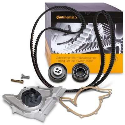 CONTITECH ZAHNRIEMEN-SATZ SET KIT+WASSERPUMPE FÜR AUDI A6 4A C4 BJ 94-97 - Bild 1 von 4