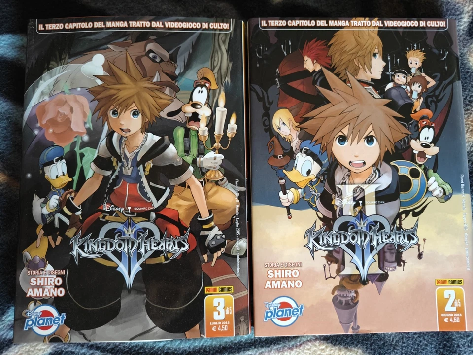 Kingdom Hearts Volumi 2-3 Panini Comics - Immagine 1 di 1