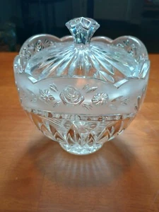 Potpourri Sugar Bowl /trinket Bowl Southern Garden by Oneida - Picture 1 of 7