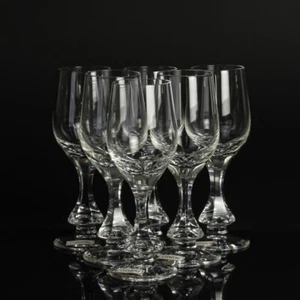 Juego de 6 vasos de cristal Ichendorf Rávena licor vintage - Imagen 1 de 7