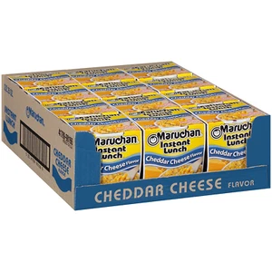 Maruchan Instant Lunch Ramen Noodle Soup 2.25 Oz, Pack of 12 Variety of Flavors - Picture 1 of 5