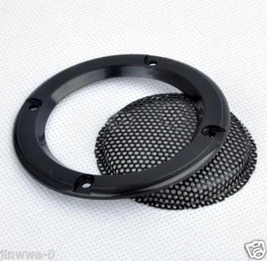 2pcs 2" inch 1# Speaker Grille Metal Mesh Decorative Circle Tweeter Audio Cover - Afbeelding 1 van 2