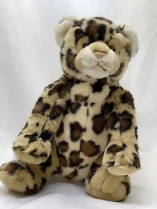 Build a Bear Workshop 2002 Leopard Stofftier Plüschtier 15 Zoll WWF Gepard im Ruhestand - Bild 1 von 8