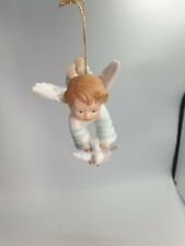 Ashton Drake Heirloom Ornaments Gift Of Piece Bisque Cherub Angel Hanging Orname