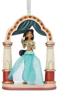 Disney Official Jasmine Fairytale Moments Sketchbook Ornament, Aladdin - UK stck - Picture 1 of 5