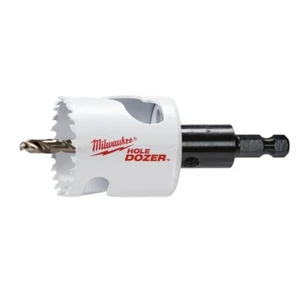 Milwaukee 1-3/4 in. Hole Dozer Bi-Metal Hole Saw with 3/8 in. Arbor & Pilot Bit - Picture 1 of 1