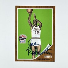 2005 Topps 1952 Style All-Time Fan Favorites Joe Roberts Auto #FFA-JCR