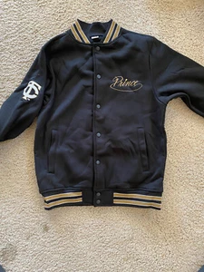 Minnesota Twins Prince Theme Night 2021 Bomber Sweater Jacket- Large Sga In Hand - Picture 1 of 3