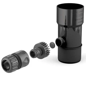 BRYZA® Dachrinnenablauf für Regentonne Regenwasser Fallrohr Regensammler Speedy - Bild 1 von 53