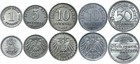 Sammlung Kaiserreich KONVOLUT 5 Münzen 1 5 10 50 Pfennig 1915-1922 LOT Weltkrieg
