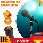 2 szt. Mikrofon Klips Gwint Adapter 3/8 do 5/8 Złącze Uchwyt do mocowania mikrofonu