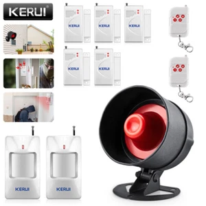 Nuevo Sistema de Seguridad Inalámbrico de Alarma para Hogar Sensor de Puerta de Garaje Detector de Movimiento PIR - Imagen 1 de 99
