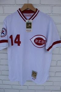 1976 Pete Rose Cincinnati Reds Mitchell & Ness  jersey Jurgella Collection M - Picture 1 of 8