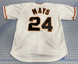 WILLIE MAYS SIGNED GIANTS TRIKOT handsigniert "SAY HEY" Authenticated Hologram XL - Bild 1 von 14
