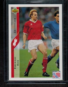 1994 Upper Deck World Cup Contenders English/Spanish #128 Dominique Herr