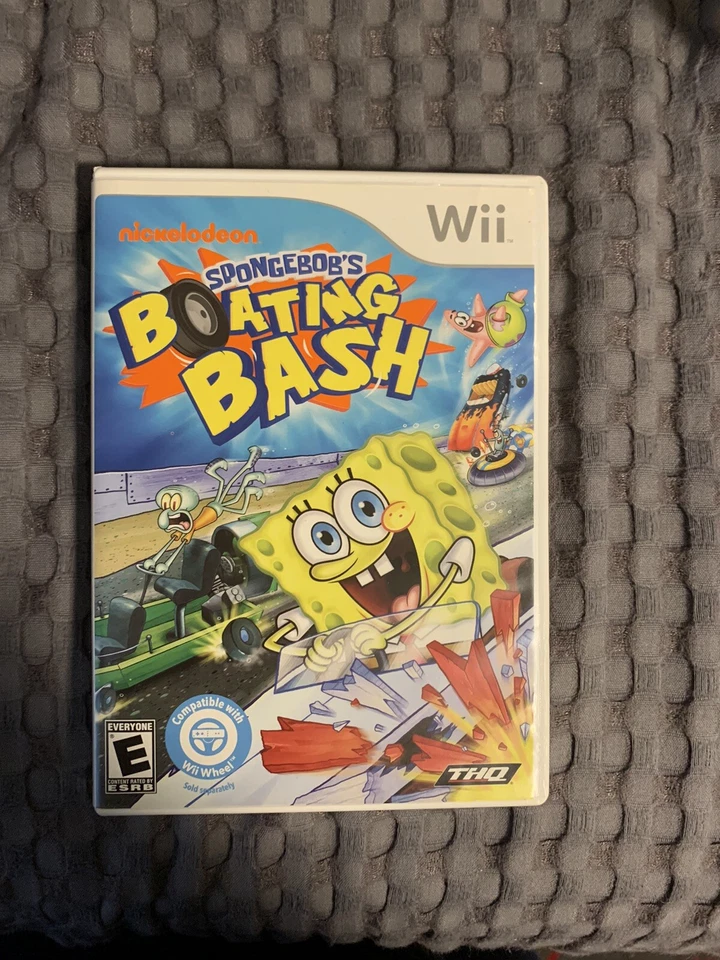 SpongeBob's Boating Bash (Nintendo Wii, 2010) - Image 1 of 1