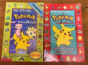 EUC The Official Pokemon Handbook + Official Pokemon Handbook ULTIMATE EDITION - Picture 1 of 9