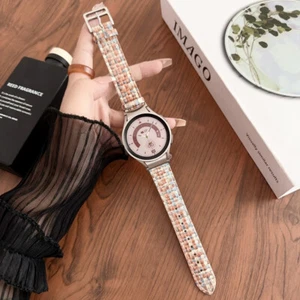 Strap Nylon For Samsung Galaxy Watch 5/5 Pro 6/6 Classic 41/47mm Silicone - Picture 1 of 16