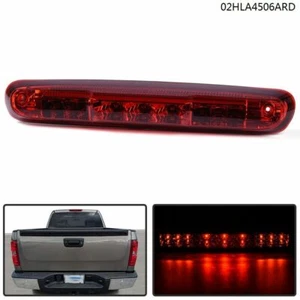 Lámpara de luz de freno LED tercera apta para 07-13 Chevy Silverado GMC Sierra 1500 2500 roja - Imagen 1 de 12