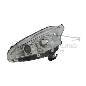 Headlight Peugeot 208 2012-2015 With LED Daytime Running Lamp Passenger Side - Picture 1 of 24