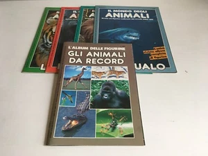 1985 L ALBUM DELLE FIGURINE THE RECORD ANIMALS EDIGAMMA COMPLETE - Picture 1 of 3