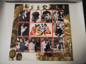 3 Unofficial Souvenir Sheets featuring the Beatles -Khakassia, Komi, Udmurtia - Picture 1 of 3