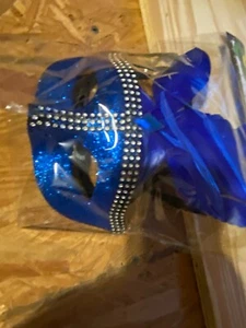 Mardi Gras  Masquerade Halloween Mask for Women new on factory packaging - Picture 1 of 2