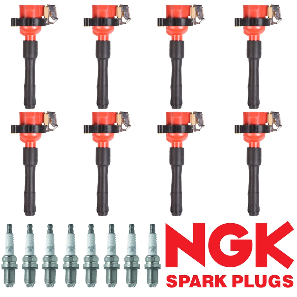 Bobina de encendido Energy y bujía NGK Platinum para Land Rover Range Rover UF354 Foto 1 de 4