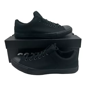 Converse CTAS High Street OX Men's Size 12 All Black A08192F Shoes Sneakers - Picture 1 of 7
