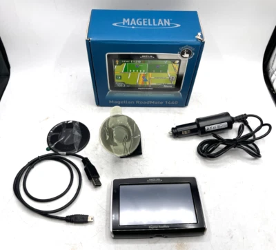 Magellan RoadMate 1440 Black 4.5 Inch Widescreen Portable GPS Navigator PARTS? - Image 1 of 4
