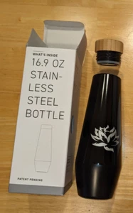 MTG Black Lotus Reusable Water Bottle Magiccon VIP Exclusive Chicago New Boxed - Picture 1 of 1