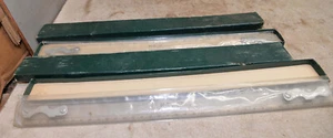 2 K & E Keuffel & Esser drafting machine scale rule 18" No 600718 1 215 tool lot - Picture 1 of 5
