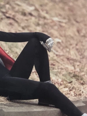 Climate Right Cuddl Duds Women Plush Thermal Warmth Leggings Black in Medium