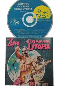 Frank Zappa Man from Utopia Barking Pumpkin Records D2 74245 CD 1993 VG+ Poster - Imagen 1 de 8
