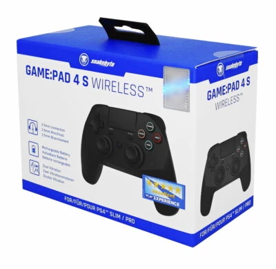 Snakebyte - Game:pad 4 S Wireless - schwarz - passend für PS4 / PlayStation 4 - Image 1 of 4