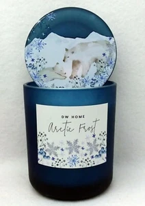1 DW Home ARCTIC FROST 1-Docht Medium Glas Kerze 9,3 Unzen BRENNT 33 STUNDEN - Bild 1 von 1