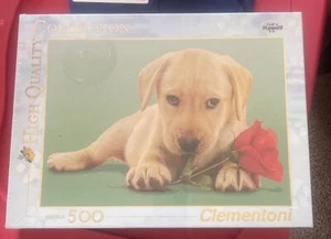 CLEMENTONI MY PUPPIES 500 PUZZLE HIGH QUALITY COLLECTION - Picture 1 of 2