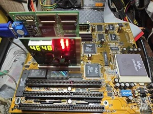MOTHERBOARD GIGABYTE GA-586ATV REV 4B SOCKET 7 AT - Picture 1 of 2