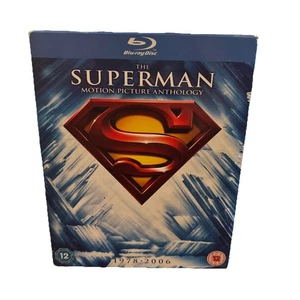 The Superman Motion Picture Anthology 1978 - 2006 Blu-ray Box  2011 8-Disc - Picture 1 of 10