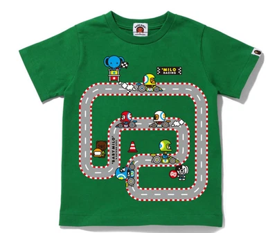 Camiseta de carreras Bape Kids Baby Milo verde talla 90 Foto 1 de 2