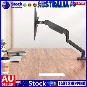 Single Monitor Arm Adjustable Gas Spring Single Monitor Bracket for Home Office - Afbeelding 1 van 18