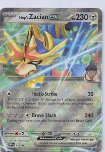 Hop's Zacian ex Double Rare SV: Scarlet & Violet Promo Cards SVP193 NM - Picture 1 of 2