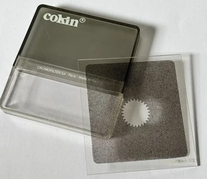 Cokin A Series Centre Spot Wide Angle Grey 1 Filter, A072 - Case / vgc - Picture 1 of 2