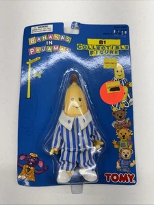 Bananas Pajamas B1 Vinyl Figure Posable Head Arms Tomy Vintage 1996 - Picture 1 of 2