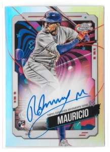 2024 Topps Cosmic Chrome - Autographs Ronny Mauricio #CCA-RM (AU, RC) - Picture 1 of 3