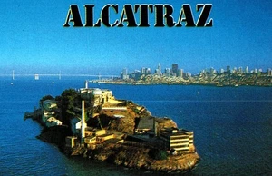 Tarjeta de juego de colección Alcatraz Prison The Rock - Imagen 1 de 2