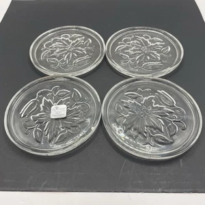 Princess House Crystal Coasters Set of 4 Fantasia - Picture 1 of 8