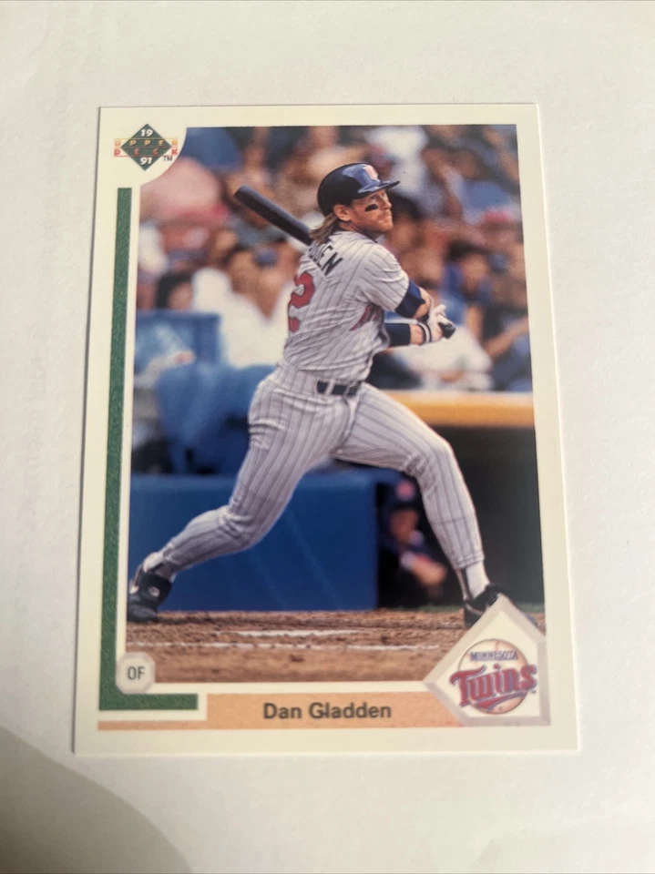 1991 Upper Deck Final Edition Dan Gladden #659 Minnesota Twins  - Image 1 of 1