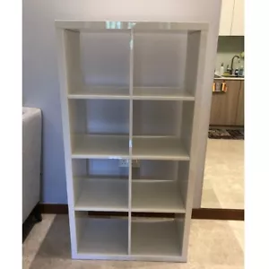 IKEA KALLAX Shelf Unit High Gloss White 30⅜" x 57⅞", 103.057.41 - NEW IN BOX - Picture 1 of 4